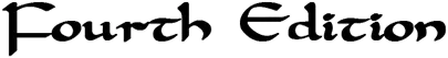 Fourth Edition Fourth Edition logo