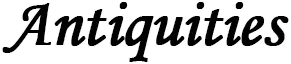 Antiquities Antiquities logo