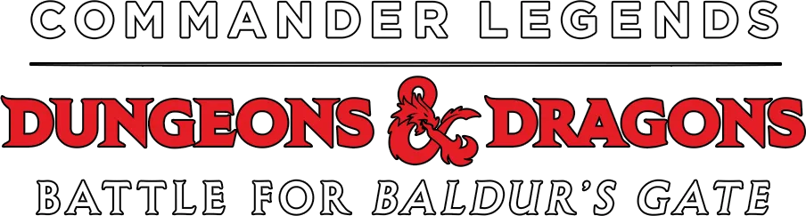 Commander Legends: Battle for Baldur's Gate Commander Legends: Battle for Baldur's Gate logo